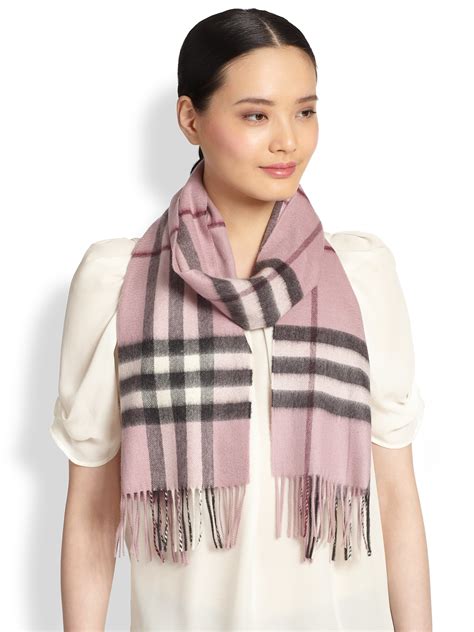 burberry london scarf pink|burberry wool and cashmere scarf.